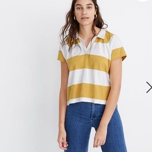NWT Madewell Boxy Polo Tee